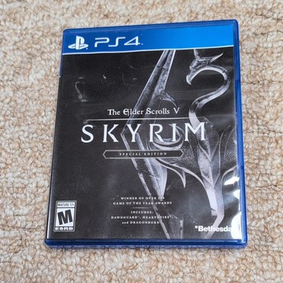 Bethesda The Elder Scrolls V: Skyrim Special Edition (PS4) w/ Case Insert M