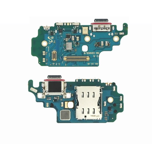 Original Samsung Galaxy S21 Ultra G998B Ladebuchse Sim Platine Dock Connector-image
