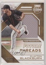 2016 Panini Elite Extra Edition Holo Gold 32/99 Clayton Blackburn #FTSA-CB a2v
