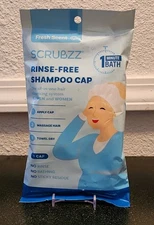 Scrubzz No Rinse Shampoo Caps 1 Count Fresh Scent