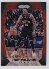 2017-18 Panini Prizm Ruby Wave Prizm Troy Williams #259 x6a
