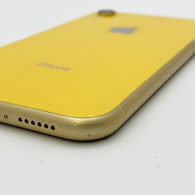Apple iPhone XR - 64GB - Yellow (Unlocked) - CRACKED SCREEN & BACK