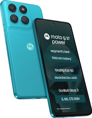 MOTOROLA g37 power (PANTONE Capri 128 GB 4GB RAM) Dimensity 6400 Global Version