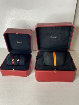 Cartier Silk Cord In Pumpkin 90cm Authentic, Jewelry Box & Ring NOT included.
