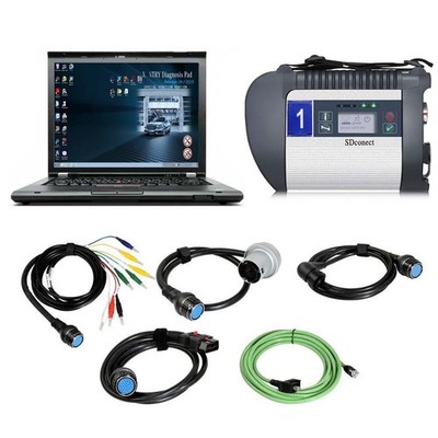V2026.3 For MB Star C4 DOIP Xentry truck car Diagnostic scanner+T480 laptop