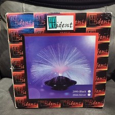 Vintage Retro Colour Changing UFO Fibre Optic Lamp Light 90s Man Cave New Boxed 