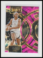 2024 Panini Select WNBA #180 Jackie Young Pink Ice Prizms
