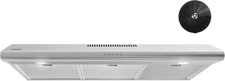 under Cabinet Range Hood 36 Inch with Ducted/Ductless Convertible, Slim Kitchen