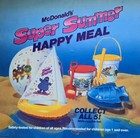 1988 McDonald's Happy Meal "Super Summer" Translite sign 21.75" Advertising — photo 2