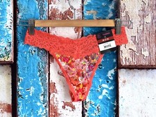 Women's NOBO No Boundaries Lace Thong Panties Underwear XS-XL Multicolor NEW