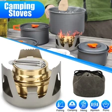 Mini Portable Alcohol Stove Burner Outdoor for Backpacking Hiking Camping Tool