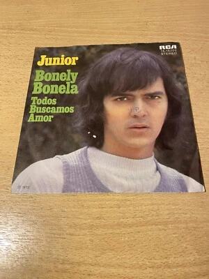 7" JUNIOR * Bonely Bonela (PROMO WHITE LABEL) - Bild 1 von 2