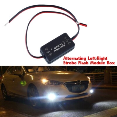 12V Strobe Flash Modulbox für LED Nebelscheinwerfer mit Alternating Funktion 1X