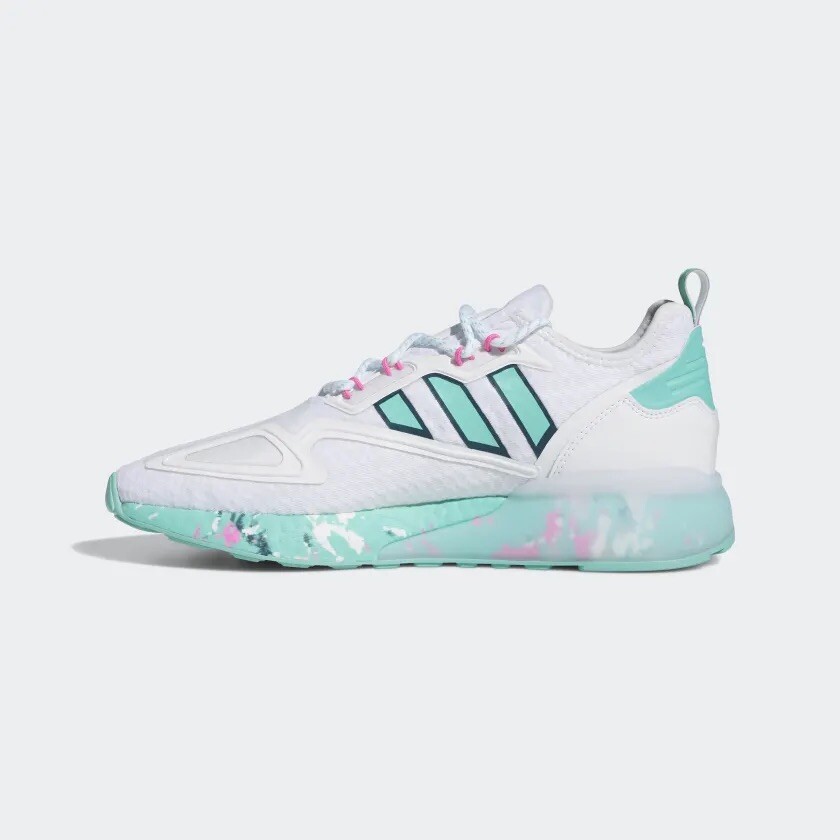 Adidas Originals ZX 2K Boost White Active Mint Men's