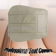 Driver or Passenger Top Leather AC Seat Cover Tan For 2007-2014 Ford Expedition