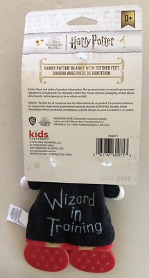 Harry Potter Blanky Teether Feet Baby Shower Gift Wizard in