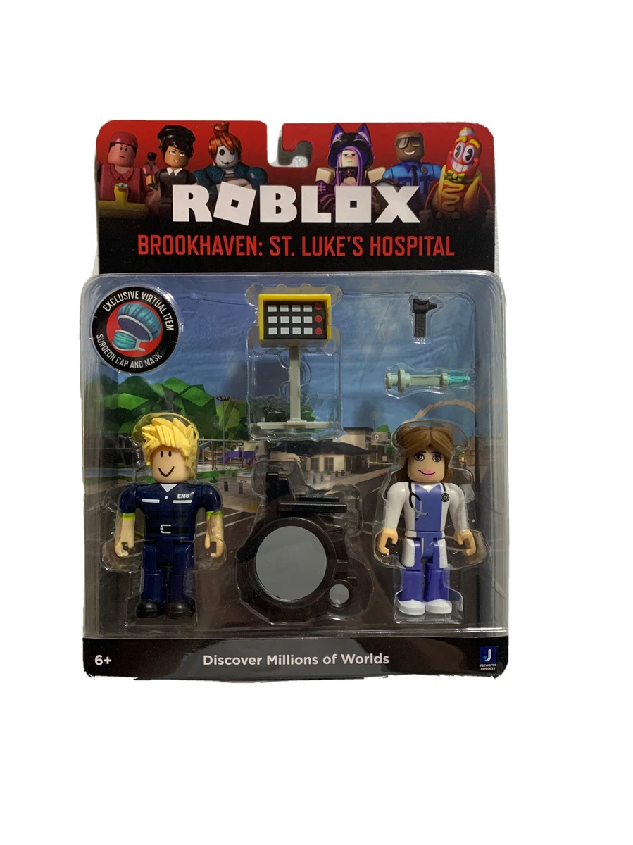 Roblox Brookhaven St. Luke's Hospital Figure Pack Brand new!!