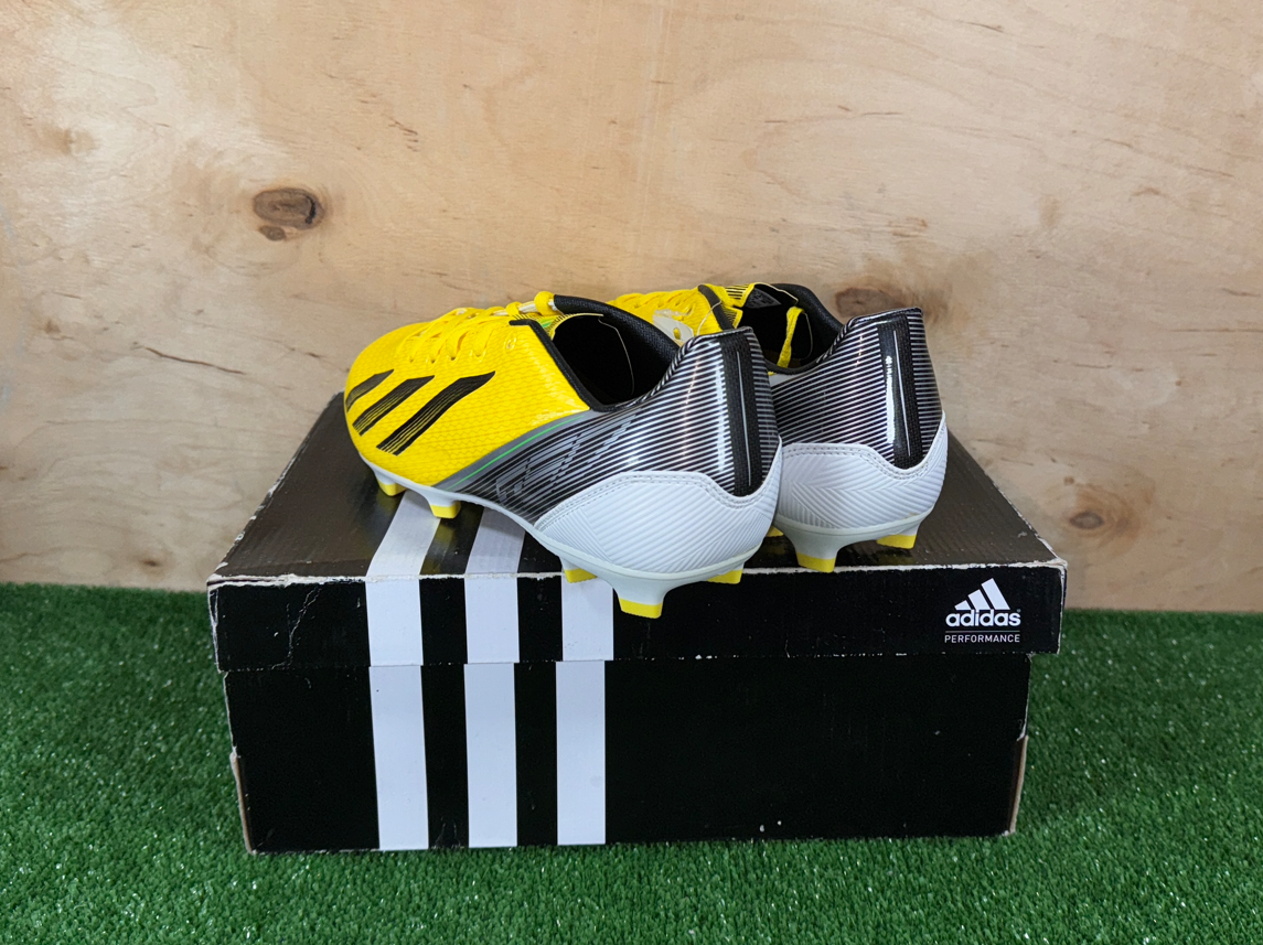Adidas Adizero F30 FG G65383 Yellow boots Cleats mens  display picture 1