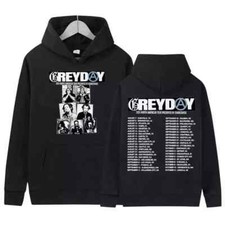 Suicideboyss Grey Day 2024 Tour Print Hoodie Men Women Hip Hop Fashion Pullover.