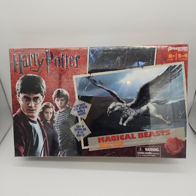 Harry Potter Magical Beasts Board Game 2016 J.K. Rowling Brand New Sealed Family