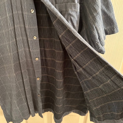Geoffrey Beene Blue Buttondown Shirt - Picture 5 of 8
