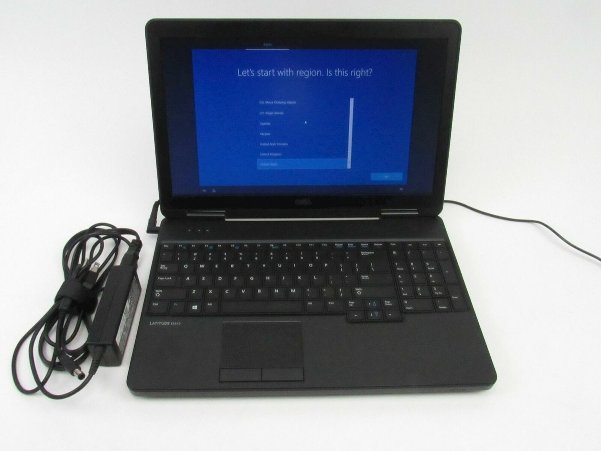 Dell Latitude E5550 i5-5300 8GB 500GB 1900x1080 Touch Screen Win