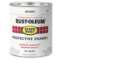 Rust-Oleum  Stops Rust  Satin Protective Enamel Metal Paint - 1 qt.