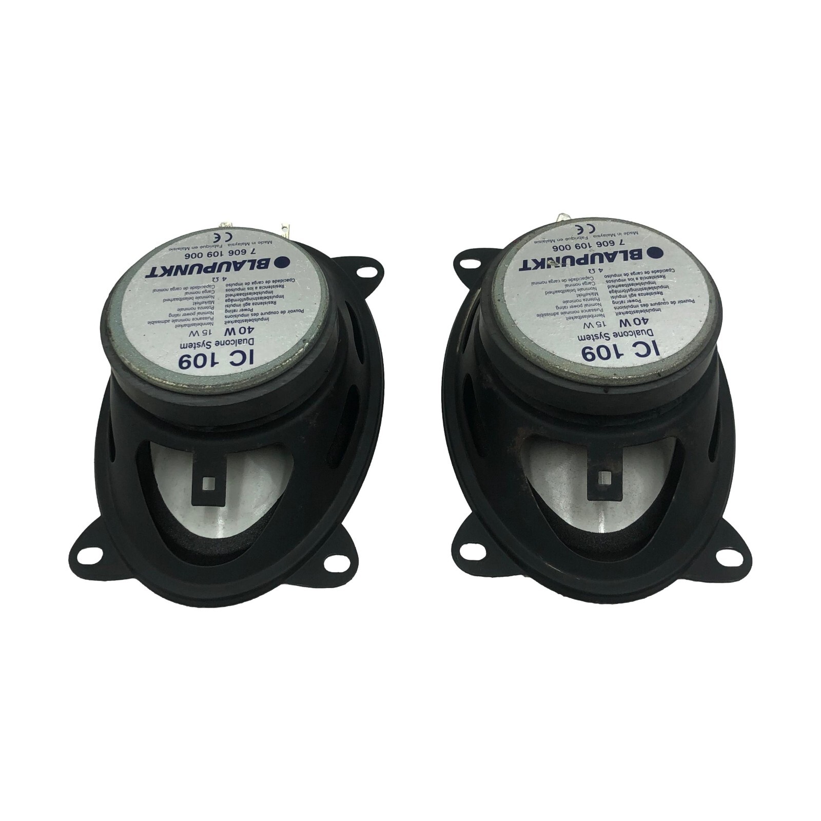 2x original BLAUPUNKT Lautsprecher Speaker Oldtimer OEM IC 109  