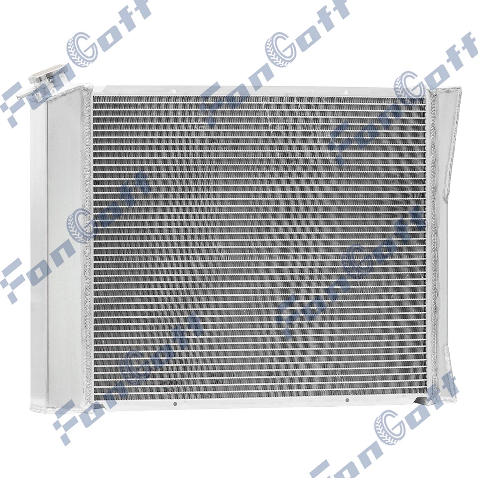 3 Row Radiator Shroud Fan For 1985-93 Chevy C10 C20,G10/ GMC C1500 C2500 4.3L V6 - Image 3 of 4