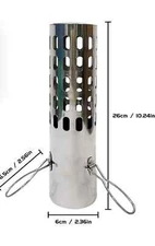 Stovepipe Spark Arrestor for 2.36 inch Stove Tube Chimney Weather Resistant -1V