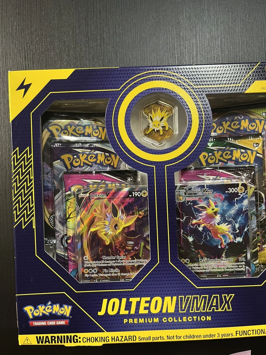 Pokémon Trading Card Games: Jolteon VMAX Premium Collection Box