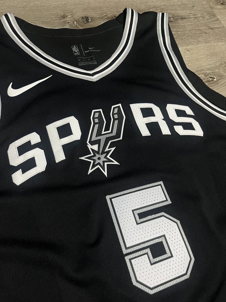 San Antonio Spurs Dejounte Murray Fanatics Branded Youth Fast Break Player  Jersey - Icon Edition - Black