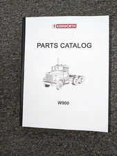 1996-2000 Kenworth W900 Semi Truck Parts Catalog Manual 1997 1998 1999