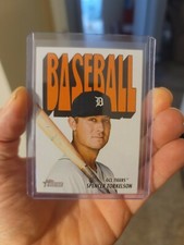 Spencer Torkelson 2021 Heritage Minor League LOT 72 Pk Cover, 2 In Action 2 Base