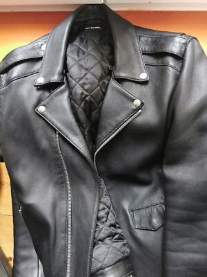 DAMEN LEDERJACKE von THE KOOPLES feinstes Lammleder  L (bis M)  ungetr.