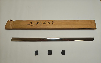 1960-1961 Plymouth Fury Tail Gate Opening Rear Upper Pillar Molding 2196608 NOS.
