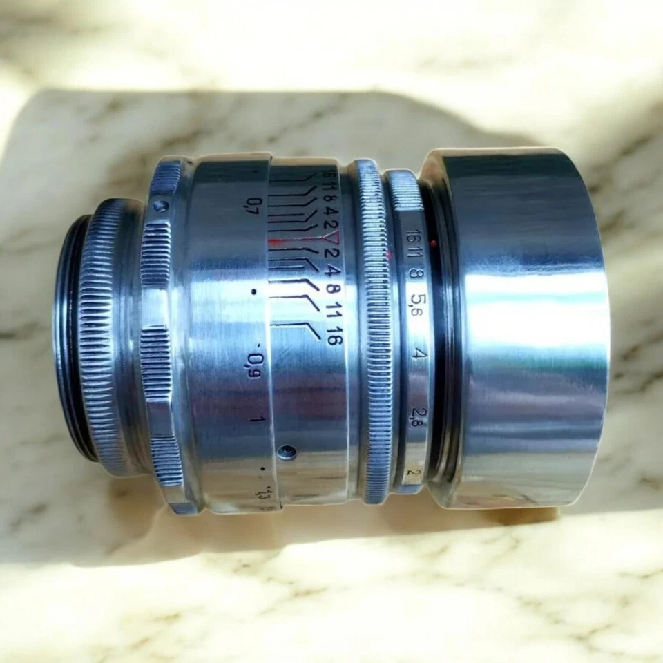 📸 Helios 44-2 58mm f/2 M42 Silver Lens USSR Soviet Bokeh Portrait Manual - Image 3 of 4