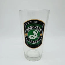 Brooklyn Lager 12 Oz Glass New York City Brewery Beer Pub Tumbler Barware