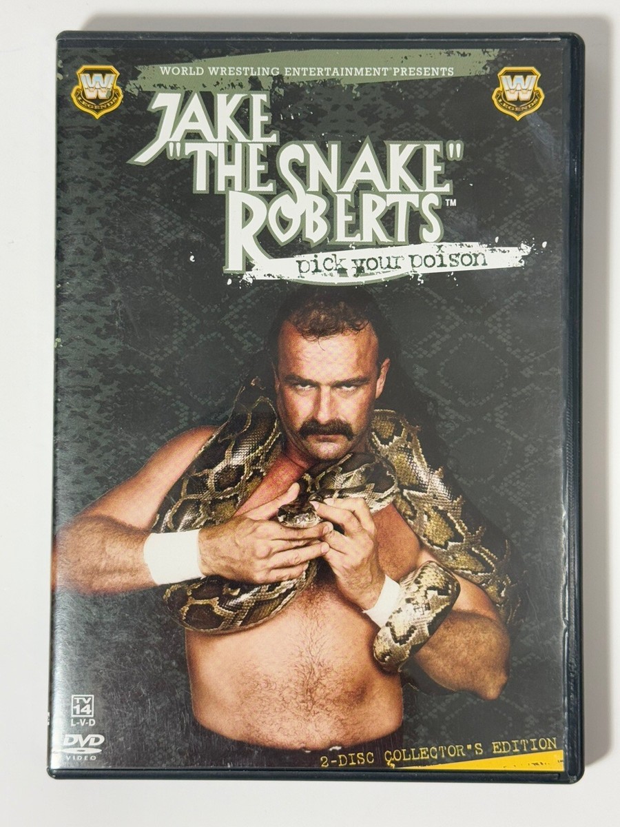 WWE: Jake 'The Snake' Roberts: Pick Your Poison (DVD, 2-Disc Set