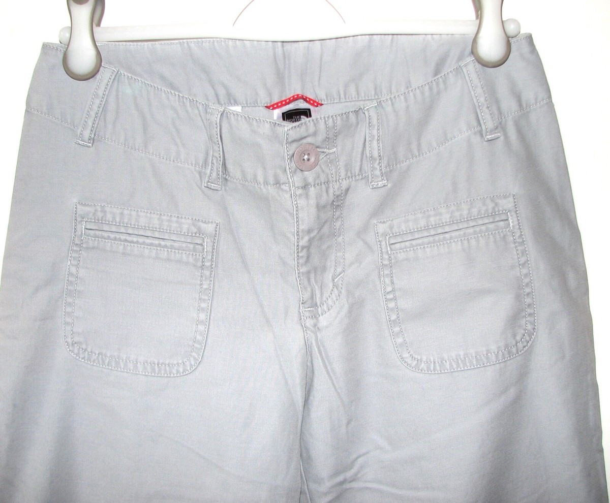 The North Face Women's AV2V Cropped Gray Cotton Capri Pants - Size 4 Regular | UK Australia