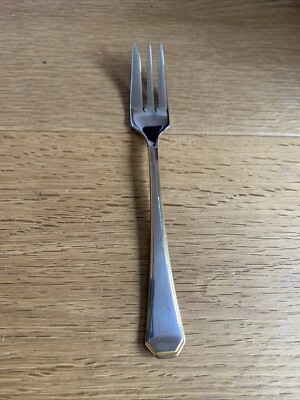 Auerhahn Prodomino Gold Edelstahl Besteck 1 Kuchengabel  15,2 cm