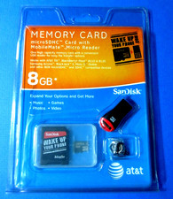 SanDisk 8GB Memory Card Mobile Mate Reader Micro NEW
