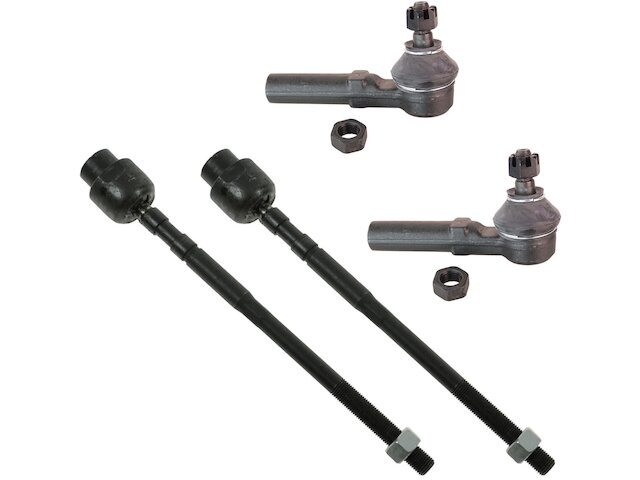 Front TRQ 4 Piece Tie Rod Set Tie Rod End Set fits Dodge 400 1982-1983 96SVFN