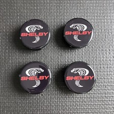 Shelby Wheel Center Cap Set Ford Mustang Super Snake Cobra GT500 2.5"