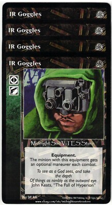 IR Goggles x4 Third Edition V:TES VTES Vampire CCG