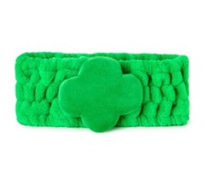 Hard Candy Girl Scout Head Start Get Ready Headband Spa Band Green Trefoil New