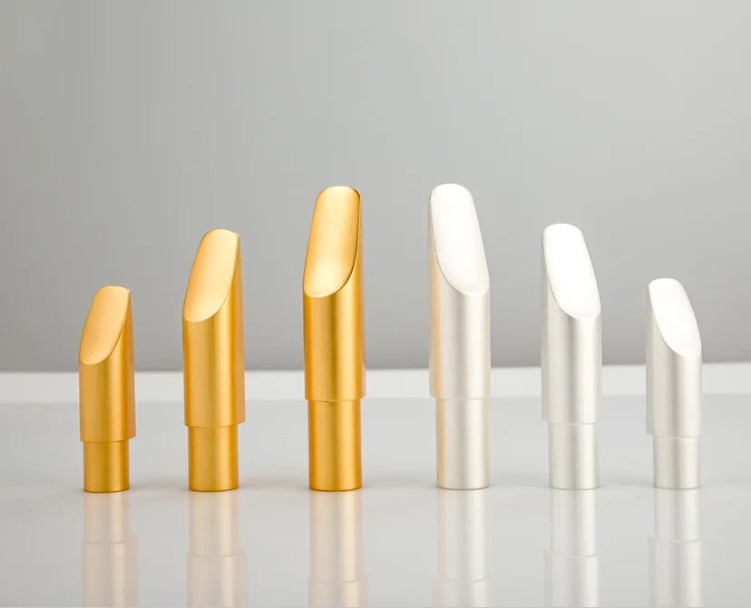 Tenor Soprano Alto Saxophone Mouthpiece Gold Sliver Plated Accessories 56789
