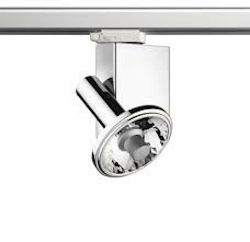 Flos Antares Fort Knox 2 Alluminio Lucido F2437050 - Illuminazione Track