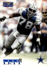 1996 Pro Line #195 Leon Lett