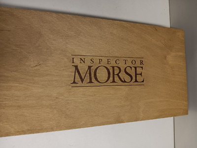 Inspector Morse Complete Series Limited Collector s Ed  35 DVD Wood Box + book